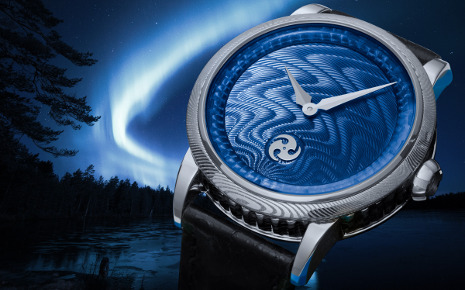 Norrsken - Northern lights on your wrist (blue)