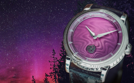 Norrsken - Northern lights on your wrist (fuchsia)